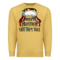 Antique Gold merry christmas shitter's full,  christmas vacation Premium Sweatshirt - Jasminsmagicworld