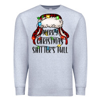 Heather Grey merry christmas shitter's full,  christmas vacation Premium Sweatshirt - Jasminsmagicworld