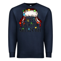 Navy merry christmas shitter's full,  christmas vacation Premium Sweatshirt - Jasminsmagicworld