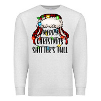 Oatmeal Heather merry christmas shitter's full,  christmas vacation Premium Sweatshirt - Jasminsmagicworld