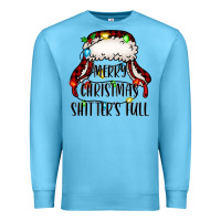 Ocean Blue merry christmas shitter's full,  christmas vacation Premium Sweatshirt - Jasminsmagicworld