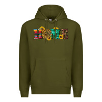 Army Green western home wind wheel Premium Hoodie - Artiststas