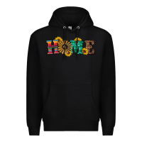 Black western home wind wheel Premium Hoodie - Artiststas