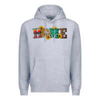 Heather Grey western home wind wheel Premium Hoodie - Artiststas