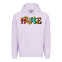 Lilac western home wind wheel Premium Hoodie - Artiststas