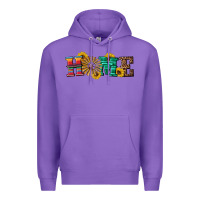 Purple western home wind wheel Premium Hoodie - Artiststas