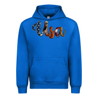 Cobalt usa calligraphy Urban Hoodie - Jasminsmagicworld