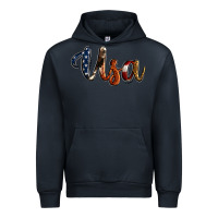 Navy usa calligraphy Urban Hoodie - Jasminsmagicworld