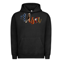 Pigment Black usa calligraphy Urban Hoodie - Jasminsmagicworld