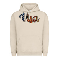 Pigment French Oak usa calligraphy Urban Hoodie - Jasminsmagicworld