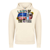 Vintage Artic land of the free Vintage Hoodie - CowhideDigitalArt