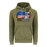 Vintage Olive land of the free Vintage Hoodie - CowhideDigitalArt