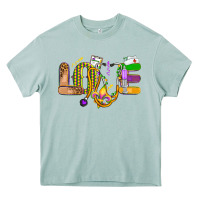 Arona love nurse mardi gras Heavy Core Tee - OliviaCreatesArt