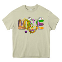 Mossy love nurse mardi gras Heavy Core Tee - OliviaCreatesArt