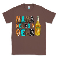 Chestnut Mama Needs a Beer Classic Tee - CowCowDesign