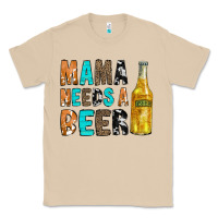 Mushroom Mama Needs a Beer Classic Tee - CowCowDesign