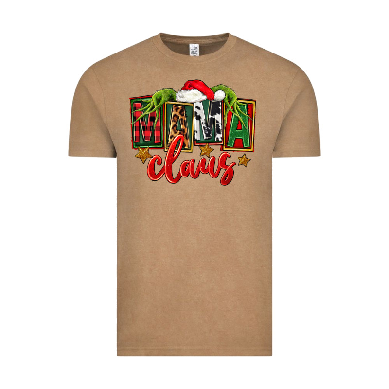 Christmas Mama Claus Vintage Tee by FaDigitalArtStudio | Teevron