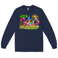 Navy with god all things are possible summer Long Sleeve Tee - CowhideDigitalArt