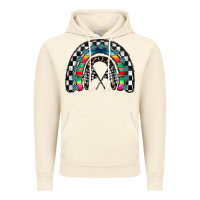 Vintage Artic Racing Rainbow Vintage Hoodie - CowhideDigitalArt
