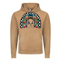 Vintage Camel Racing Rainbow Vintage Hoodie - CowhideDigitalArt