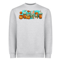Heather Grey basketball coffee cups Heavyweight Sweatshirt - Jasminsmagicworld