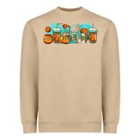 Mushroom basketball coffee cups Heavyweight Sweatshirt - Jasminsmagicworld