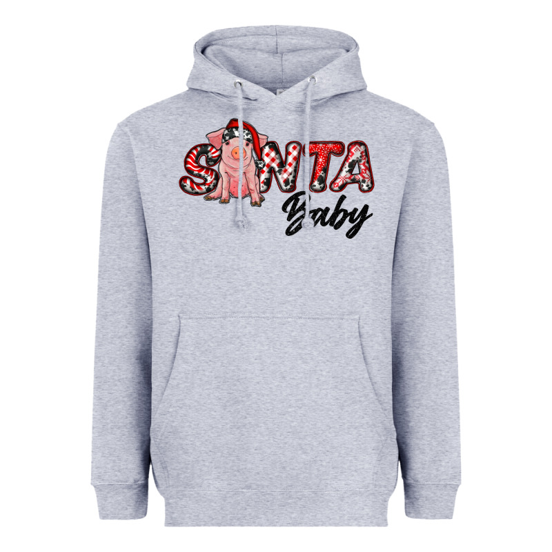 Christmas Santa Baby Heavyweight Hoodie by RanaPortraitStore | Teevron