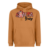 Meerkat Christmas Santa Baby Heavyweight Hoodie - RanaPortraitStore