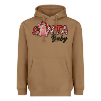 Toasted Coconut Christmas Santa Baby Heavyweight Hoodie - RanaPortraitStore