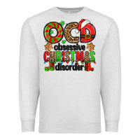 Oatmeal Heather ocd obsessive christmas disorder Premium Sweatshirt - Jasminsmagicworld