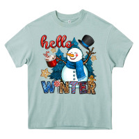 Arona hello winter Heavy Core Tee - OliviaCreatesArt