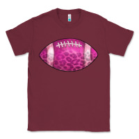 Burgundy american football pink Classic Tee - CowCowDesign