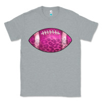Heather Grey american football pink Classic Tee - CowCowDesign