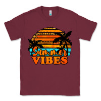 Burgundy Summer Vibes Classic Tee - Jasminsmagicworld