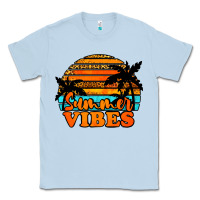 Dusty Blue Summer Vibes Classic Tee - Jasminsmagicworld
