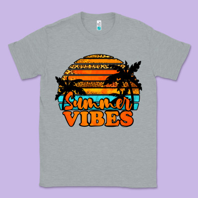 Summer Vibes Classic Tee Designed By Jasminsmagicworld