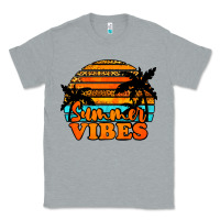Heather Grey Summer Vibes Classic Tee - Jasminsmagicworld