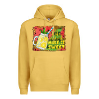 Antique Gold life is short make it sweet Premium Hoodie - Jasminsmagicworld
