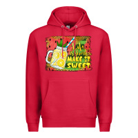 Cardinal life is short make it sweet Premium Hoodie - Jasminsmagicworld