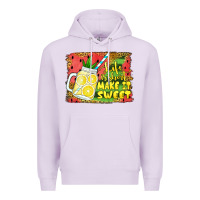 Lilac life is short make it sweet Premium Hoodie - Jasminsmagicworld