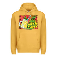 Mustard life is short make it sweet Premium Hoodie - Jasminsmagicworld