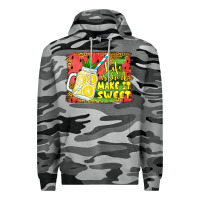 Slate Camo life is short make it sweet Premium Hoodie - Jasminsmagicworld