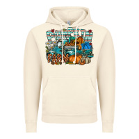Vintage Artic pumpkin farm Vintage Hoodie - SublimationCraftShop