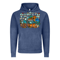 Vintage Denim pumpkin farm Vintage Hoodie - SublimationCraftShop