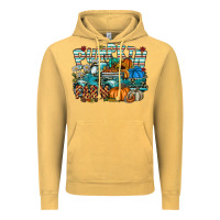 Vintage Mustard pumpkin farm Vintage Hoodie - SublimationCraftShop