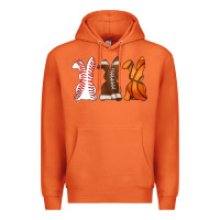 Carrot western easter support bunny Premium Hoodie - Artiststas