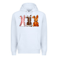 White western easter support bunny Premium Hoodie - Artiststas