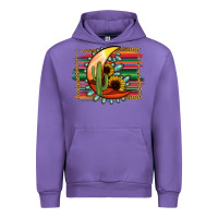 Tulip turquoise desert moon serape background Urban Hoodie - Jasminsmagicworld