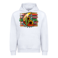 White turquoise desert moon serape background Urban Hoodie - Jasminsmagicworld