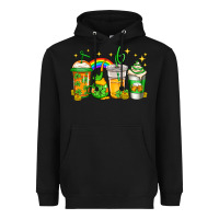 Black st patricks day coffee Heavyweight Hoodie - Jasminsmagicworld